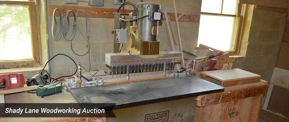 Shady Lane Woodworking Auction