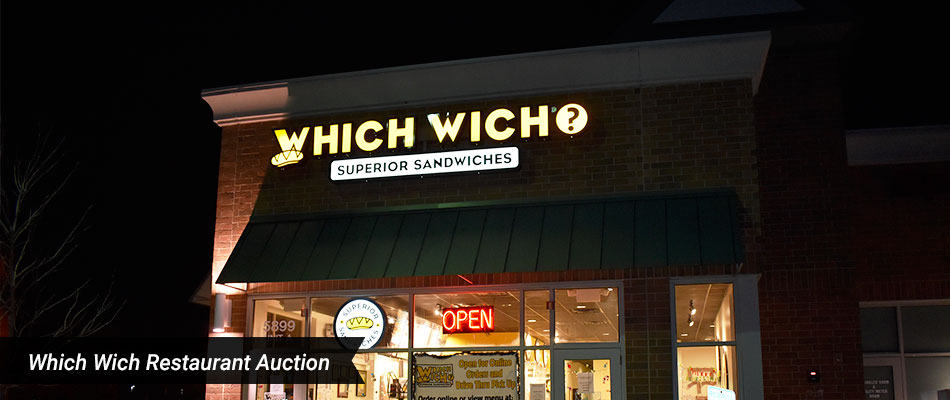 Which Wich Restaurant Auction